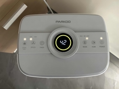 حسگر رطوبت جاسازی شده خیس کننده هوا الکتریکی 12 L/D LED Smart Touch Display