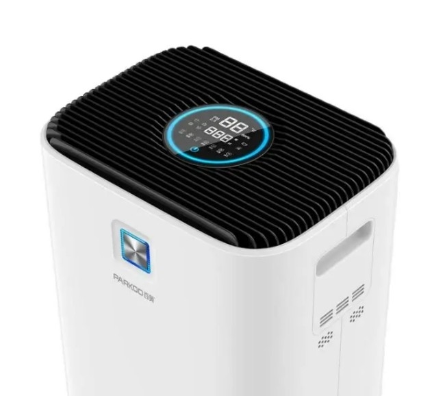 دستگاه تخلیه رطوبت هوشمند بلوتوث TFT LCD PM2.5 شاخص کیفیت هوا HEPA H11 Carbon Anion WiFi