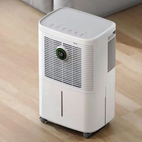 12 لیتر/روز LED Smart Air Dehumidifier خاموش فضای محدود اندازه کوچک آپارتمان رطوبت پاک کننده