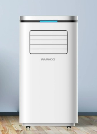 115 ولت 10000 BTU/H خنک کننده R32 تبخیر هواگرمکننده تلفن همراه صفحه لمسی جلو