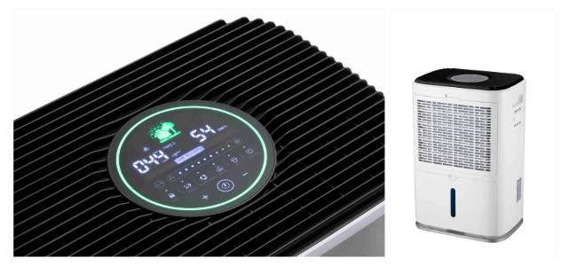 دستگاه تصفیه هوا قابل حمل با فیلتر Hepa واقعی برای رطوبت گیر خانگی در منزل